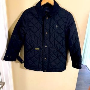 Boys Ralph Lauren quilted winter jacket.
